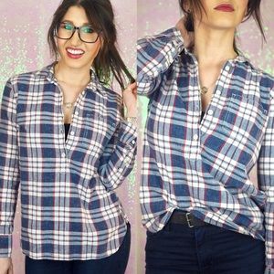 J.CREW Classic Plaid Shirt